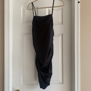 Forever 21 black body con dress